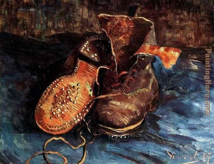 A Pair of Shoes 2 painting - Vincent van Gogh A Pair of Shoes 2 art painting